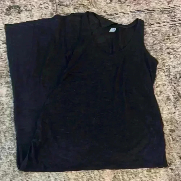 Old Navy Maternity Dark Gray Maxi Dress Size Small - Picture 1 of 2